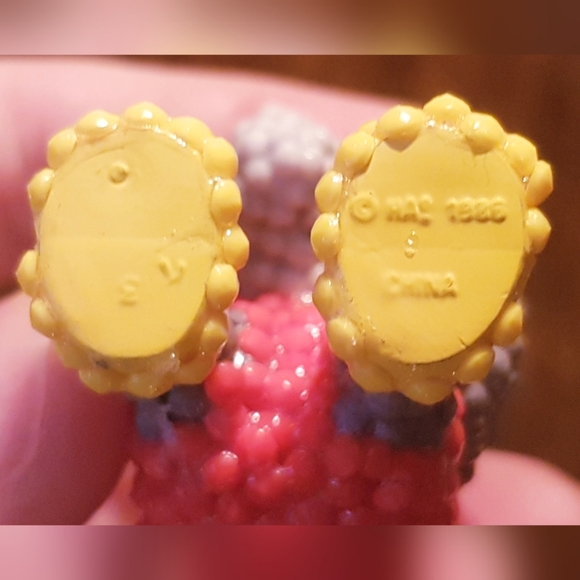 1986 Muppet Babies Gonzo Figure Beaded Upcycled Hand Crafted McDonald's Toy - Picture 10 of 10